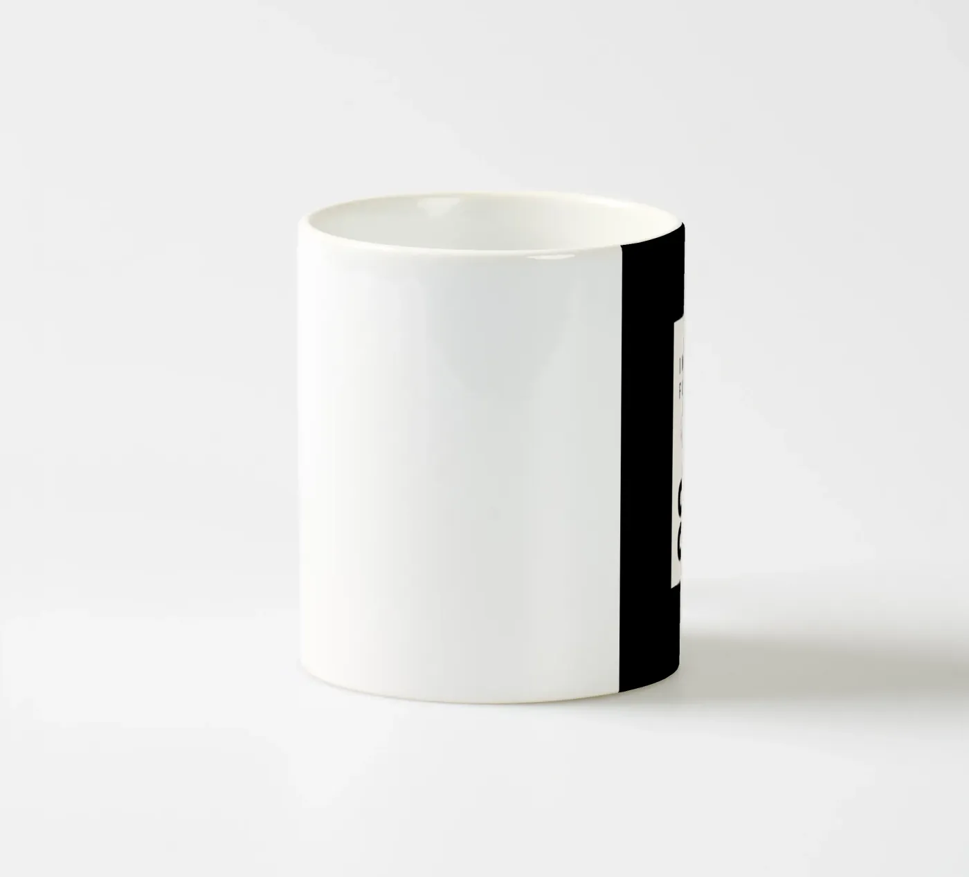 IMAGINE FUTURE ceramic mug by SMRT STUDIO