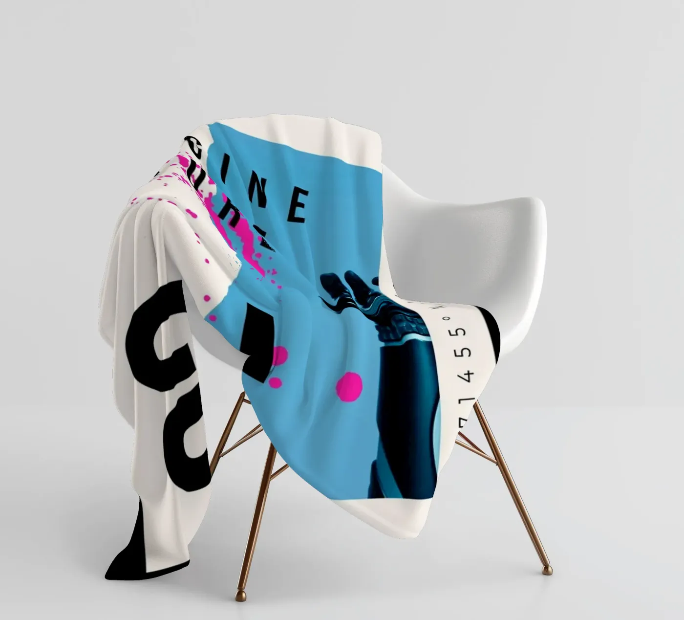 IMAGINE FUTURE Fleecedecke von SMRT STUDIO