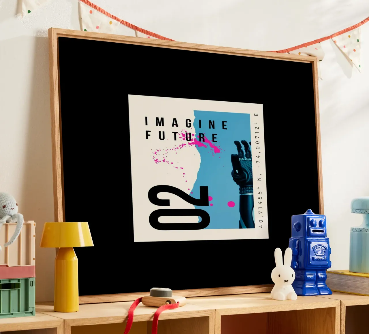 IMAGINE FUTURE plexiglass da Einfach Uebel