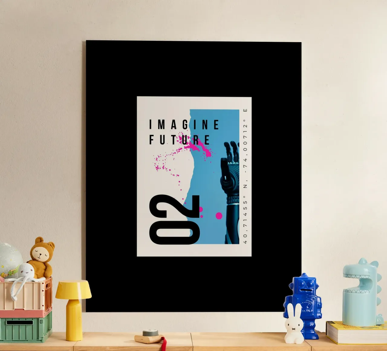 IMAGINE FUTURE plexiglass da Einfach Uebel