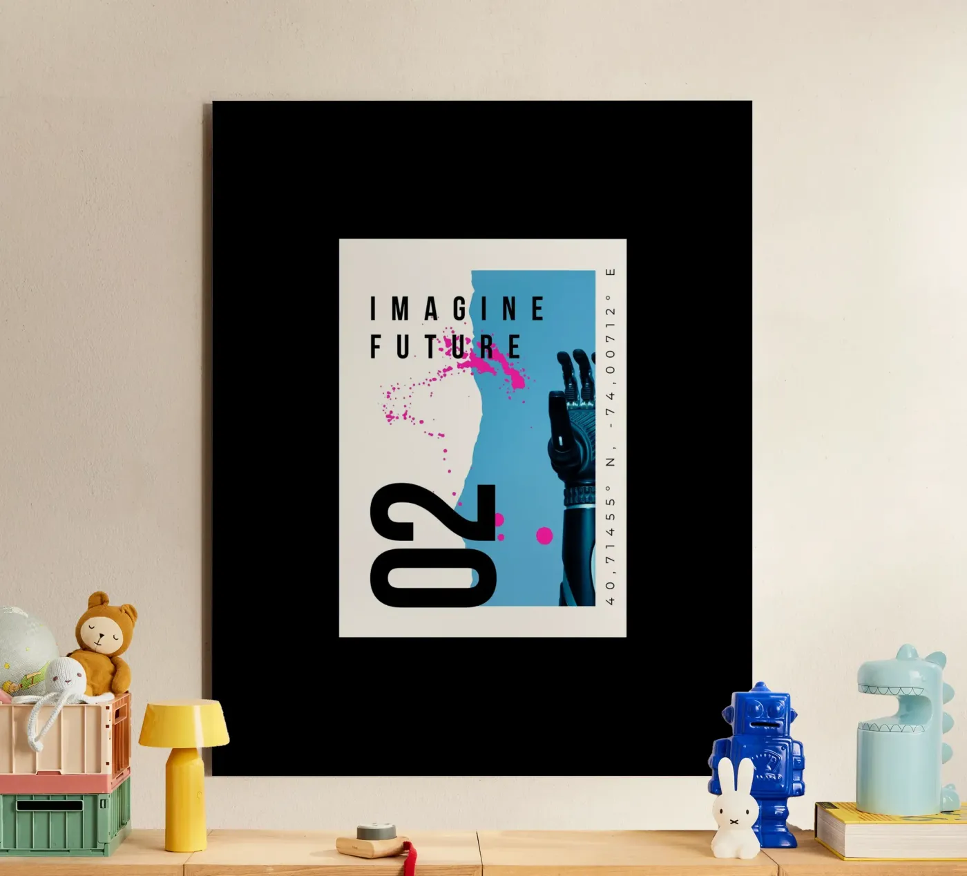 IMAGINE FUTURE alluminio dibond da SMRT STUDIO