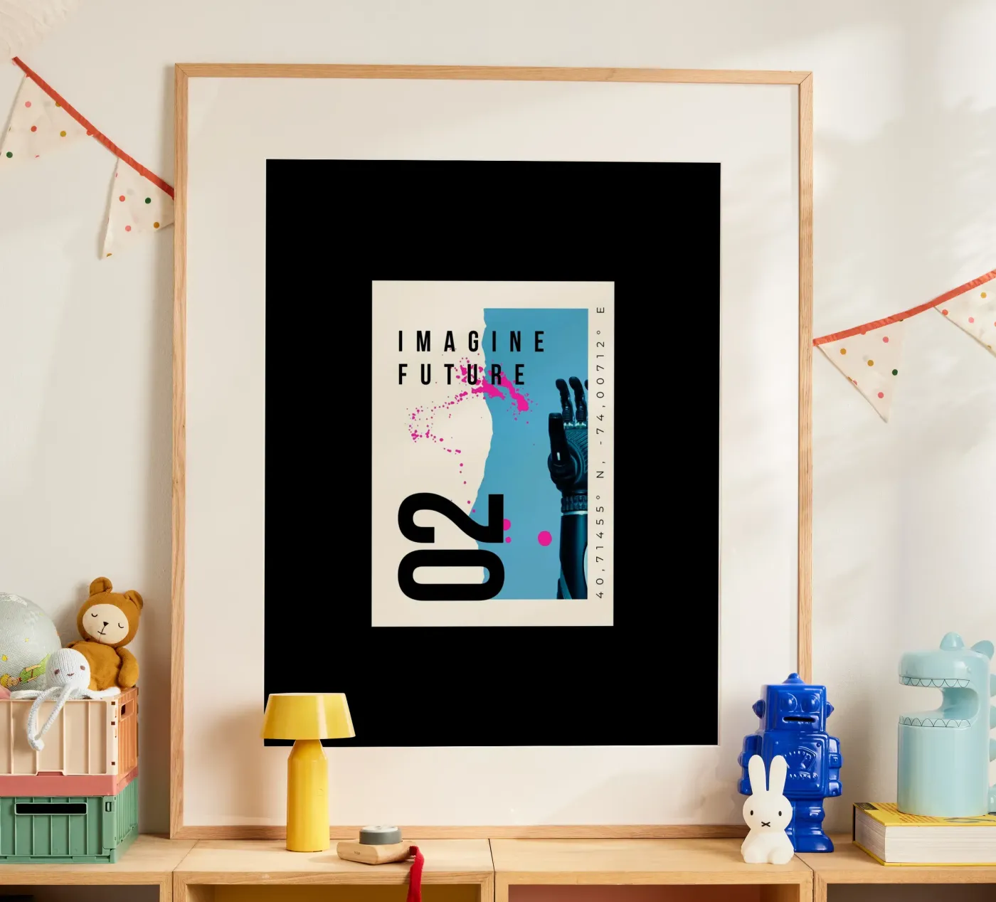 IMAGINE FUTURE poster da SMRT STUDIO