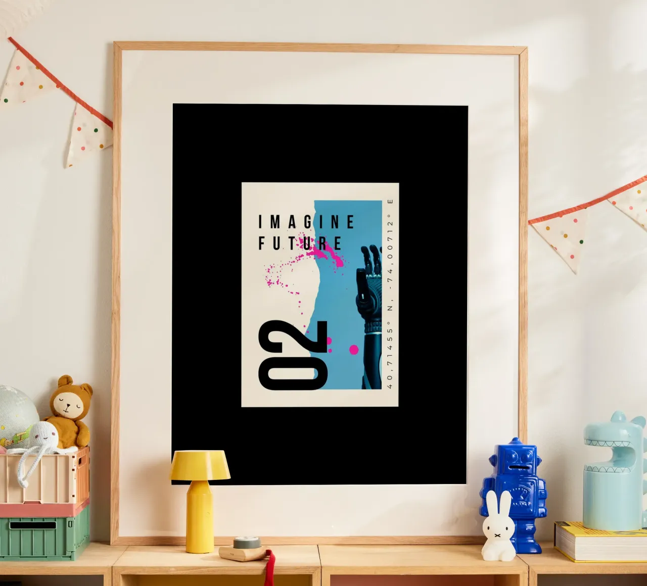 IMAGINE FUTURE poster by Einfach Uebel