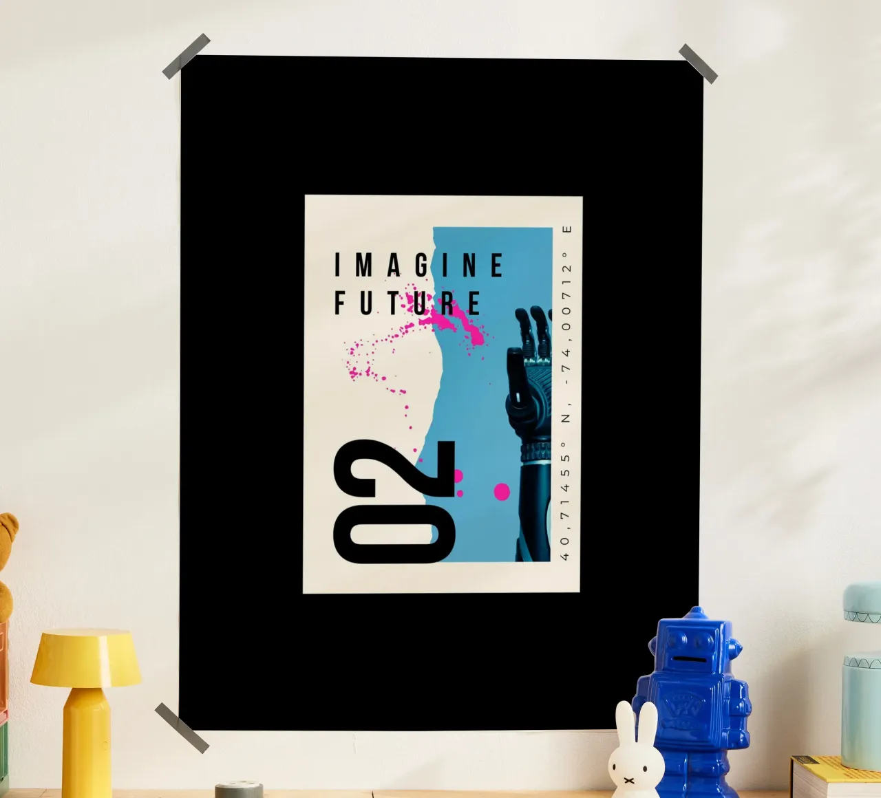 IMAGINE FUTURE poster by Einfach Uebel
