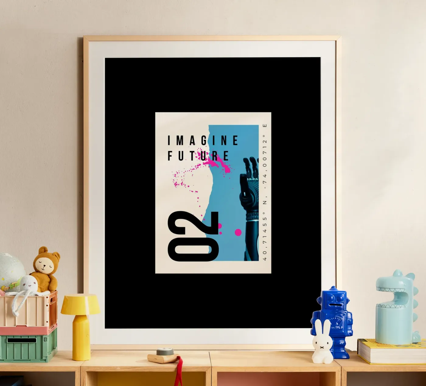 IMAGINE FUTURE poster da SMRT STUDIO