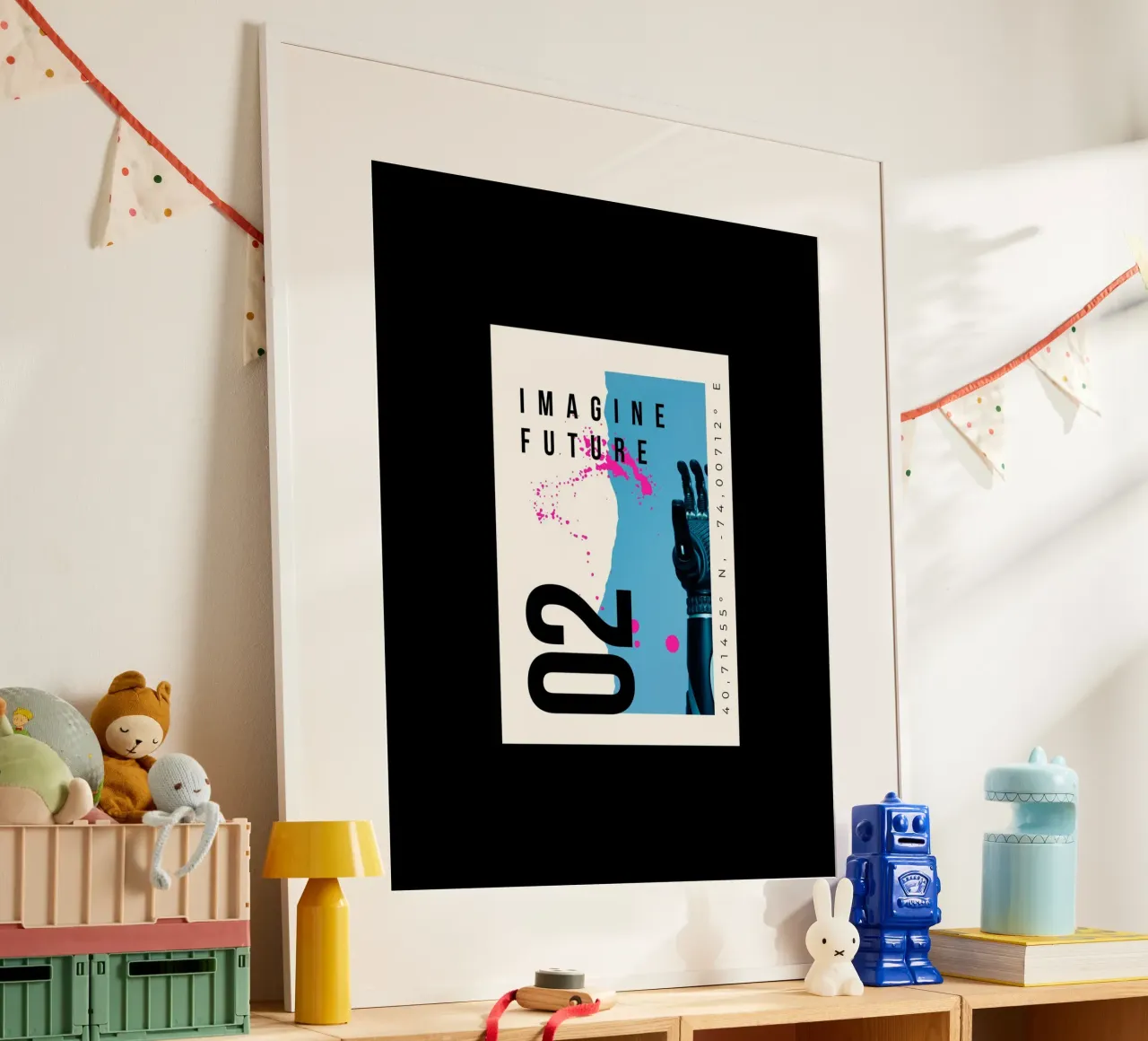 IMAGINE FUTURE poster by Einfach Uebel