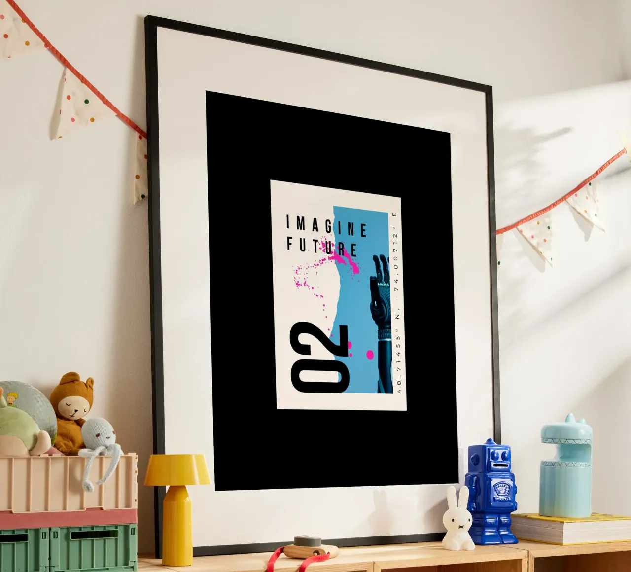 IMAGINE FUTURE poster by Einfach Uebel