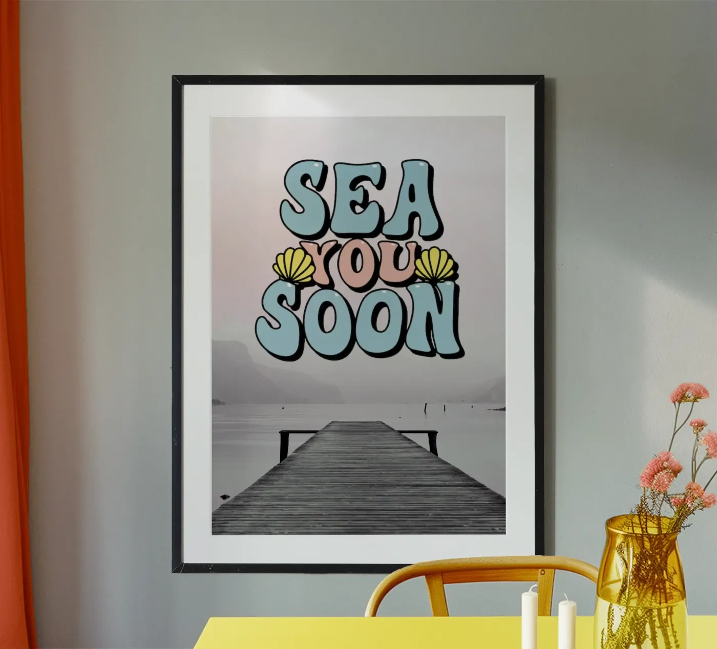 SEA YOU SOON poster da SMRT STUDIO