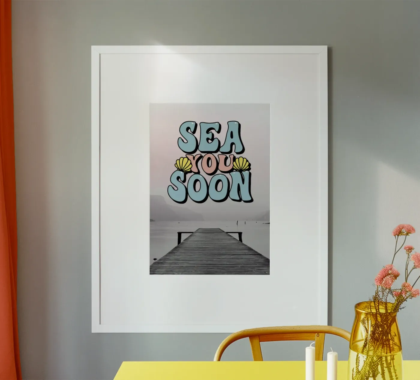 SEA YOU SOON poster da SMRT STUDIO