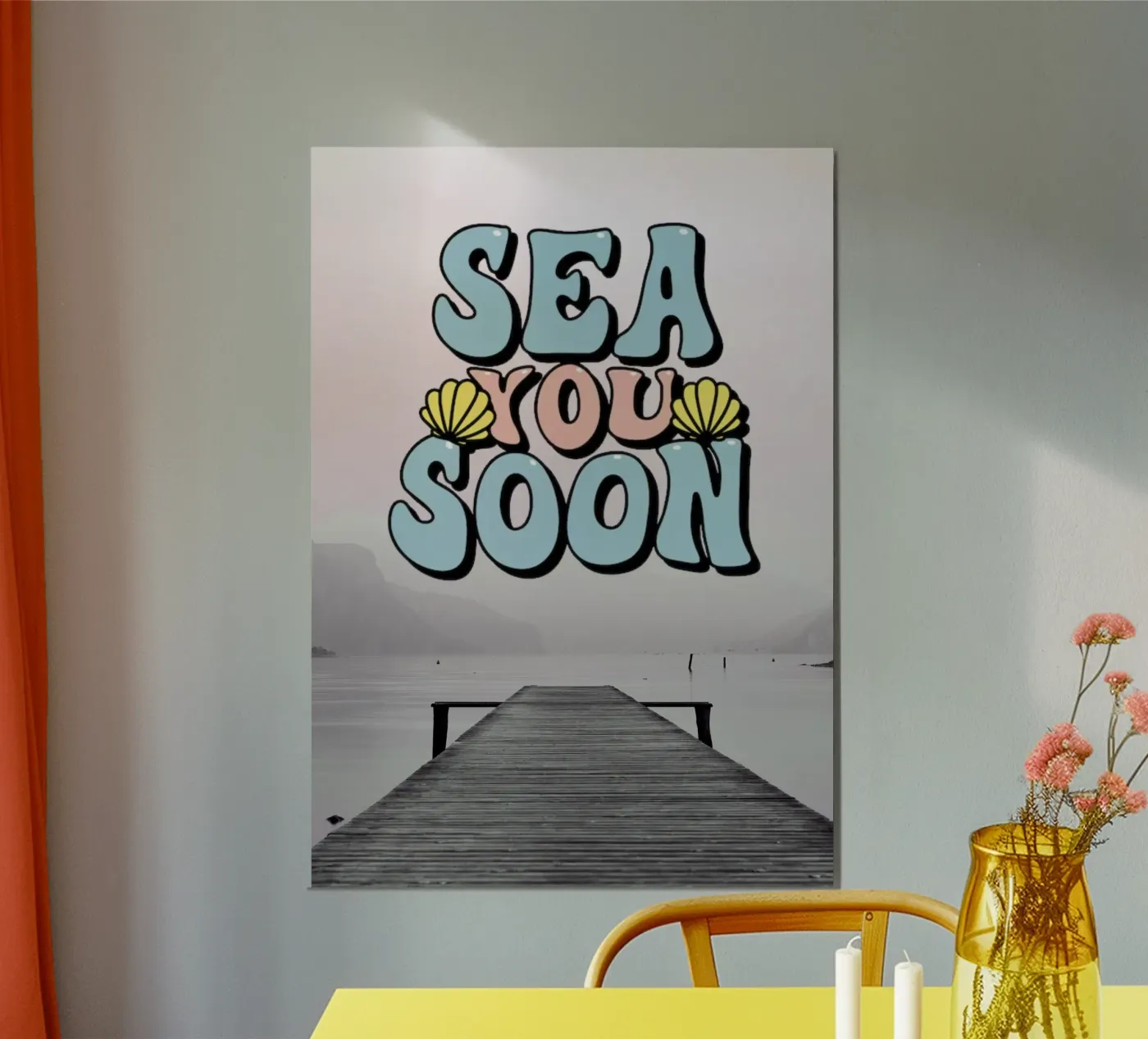 SEA YOU SOON poster da SMRT STUDIO
