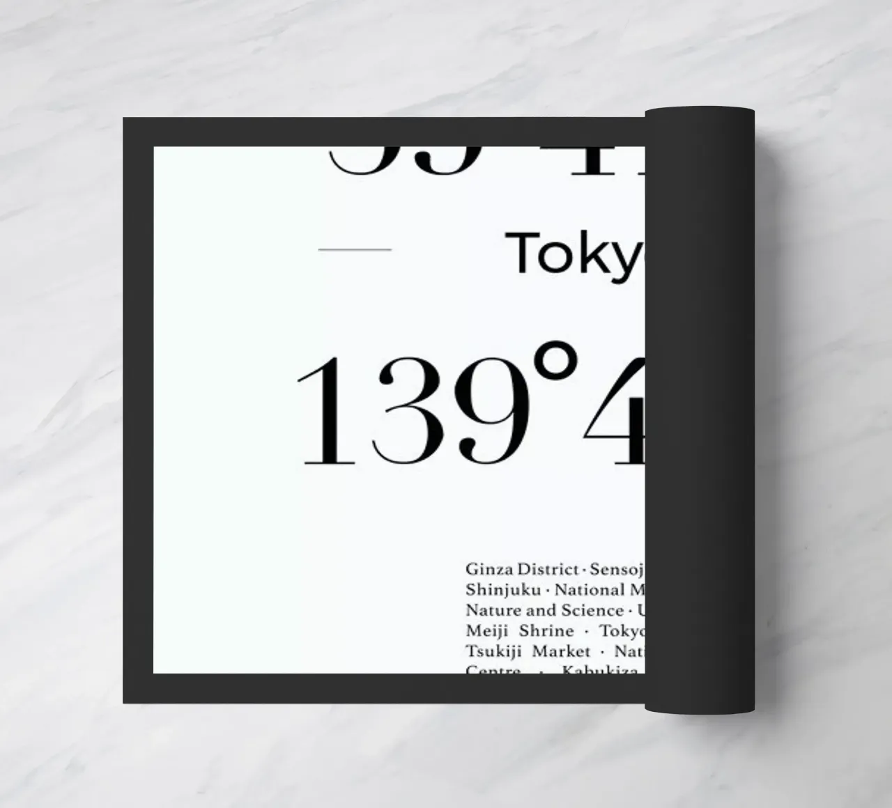 Tokyo doormat by Studio One