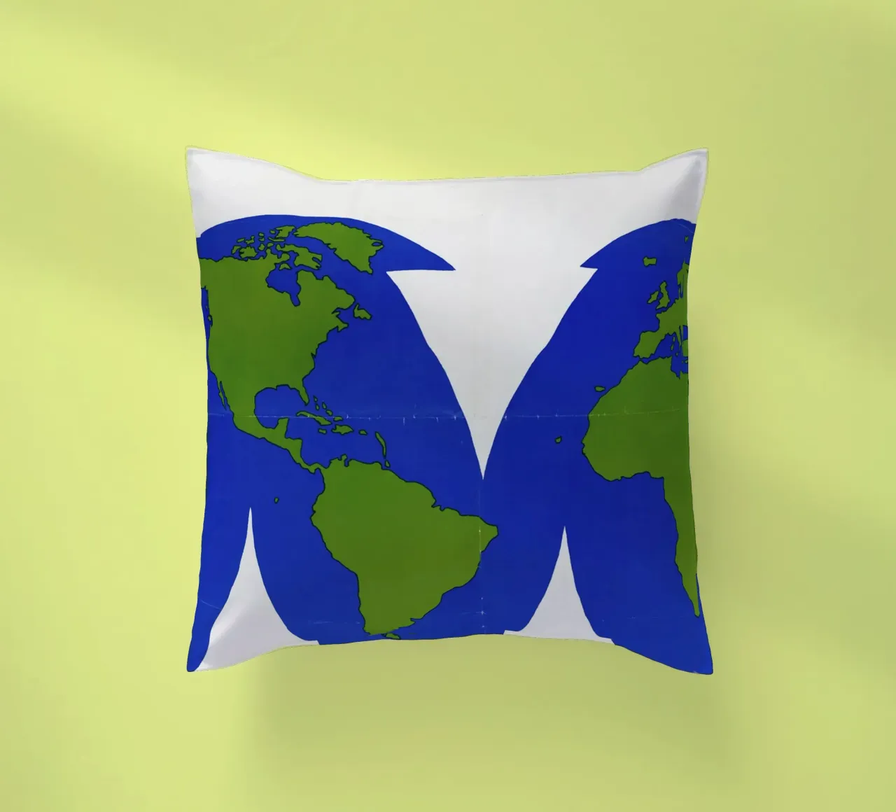 world map cuscino da ramosashop