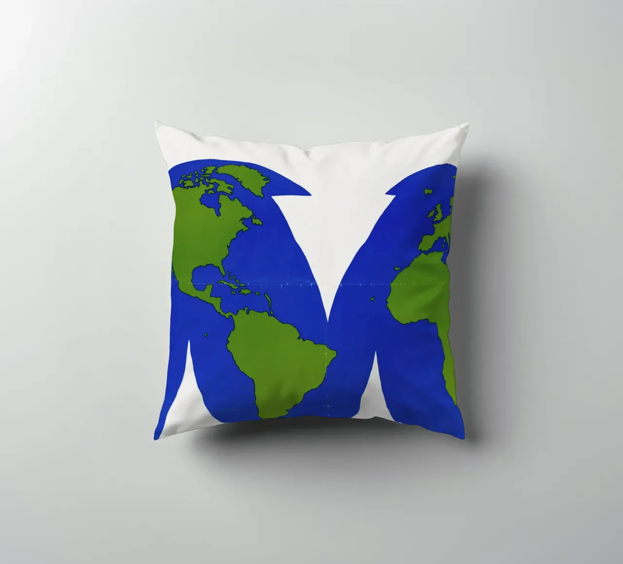 world map cuscino da ramosashop