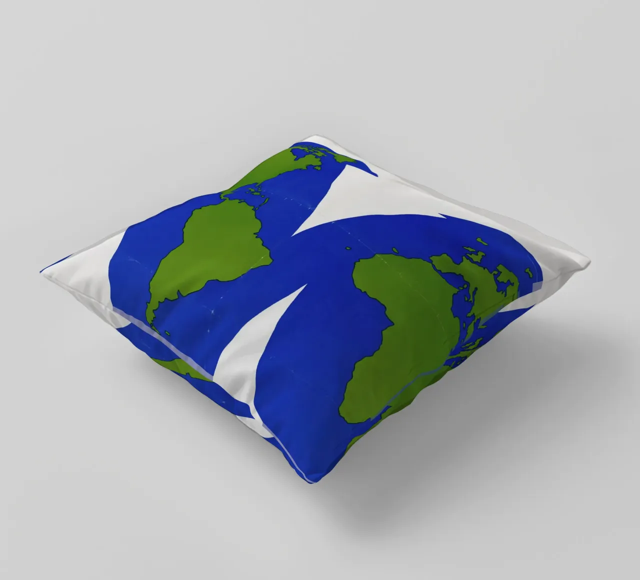 world map cuscino da ramosashop