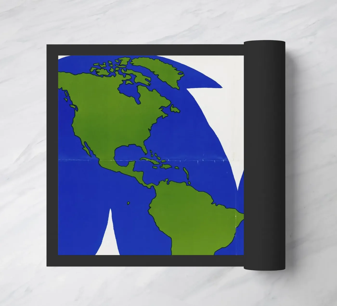 world map Fußmatte von ramosashop