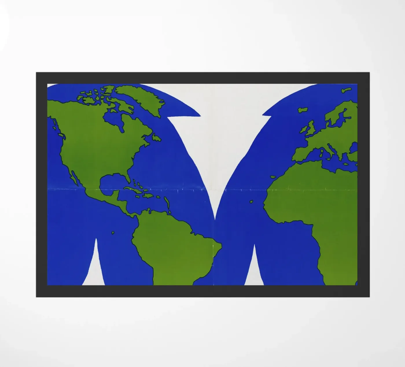 world map Fußmatte von ramosashop