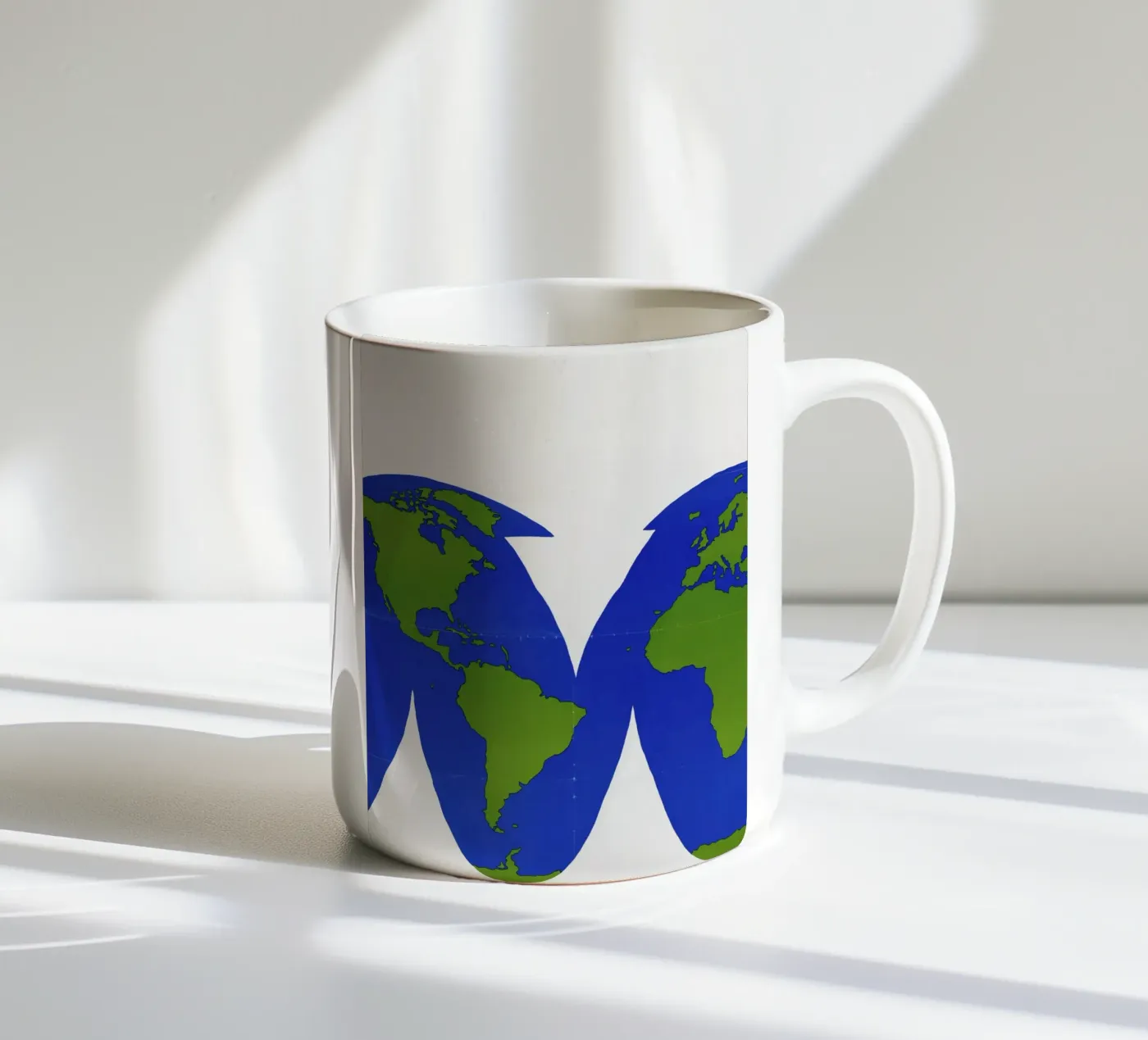 world map mug en céramique de ramosashop
