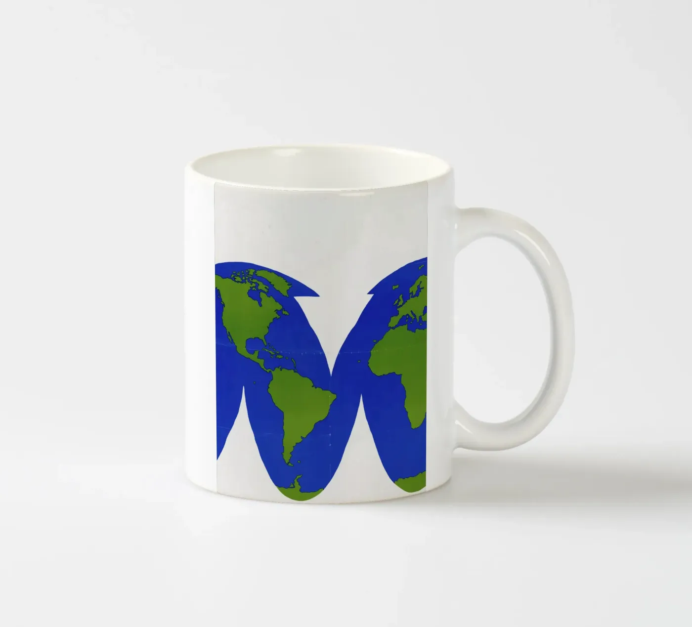 world map mug en céramique de ramosashop