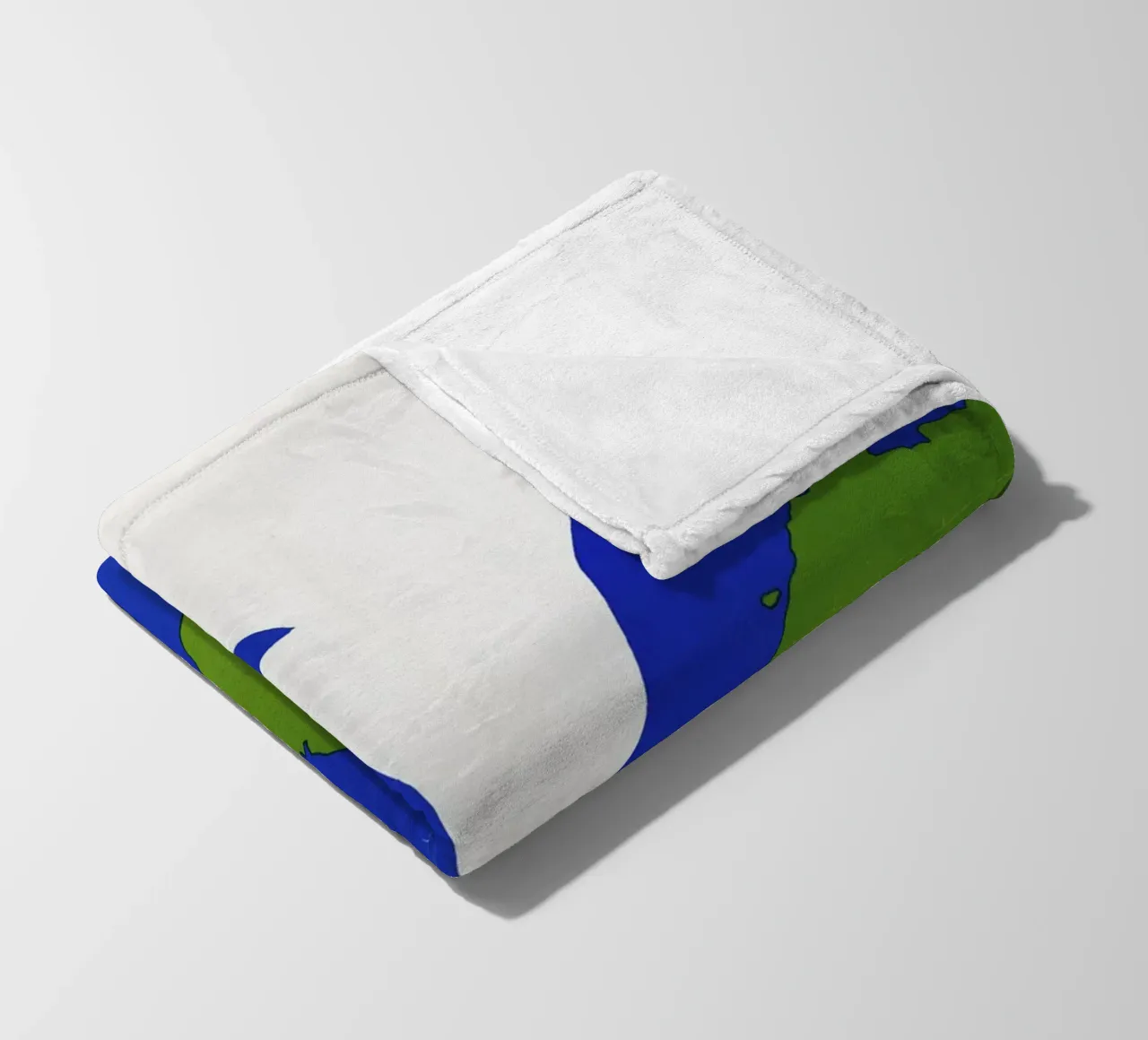 world map Fleecedecke von ramosashop