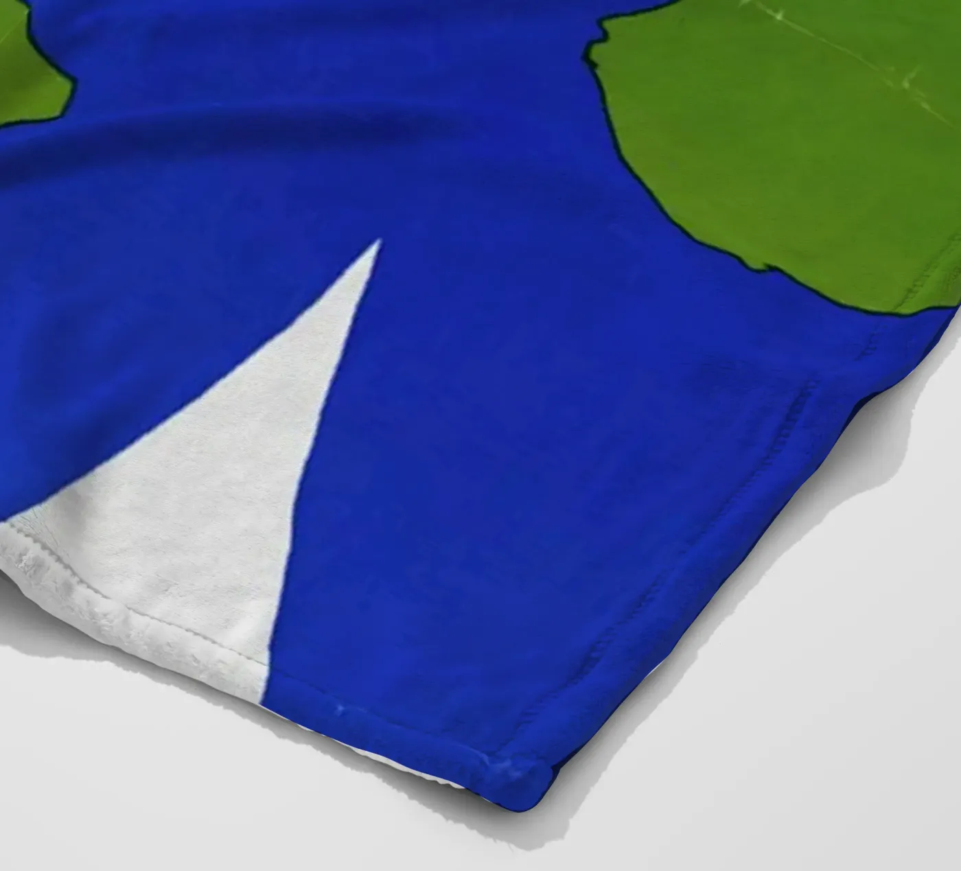 world map fleecedeken van ramosashop