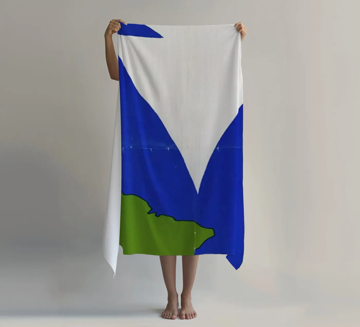 world map Strandtuch von ramosashop