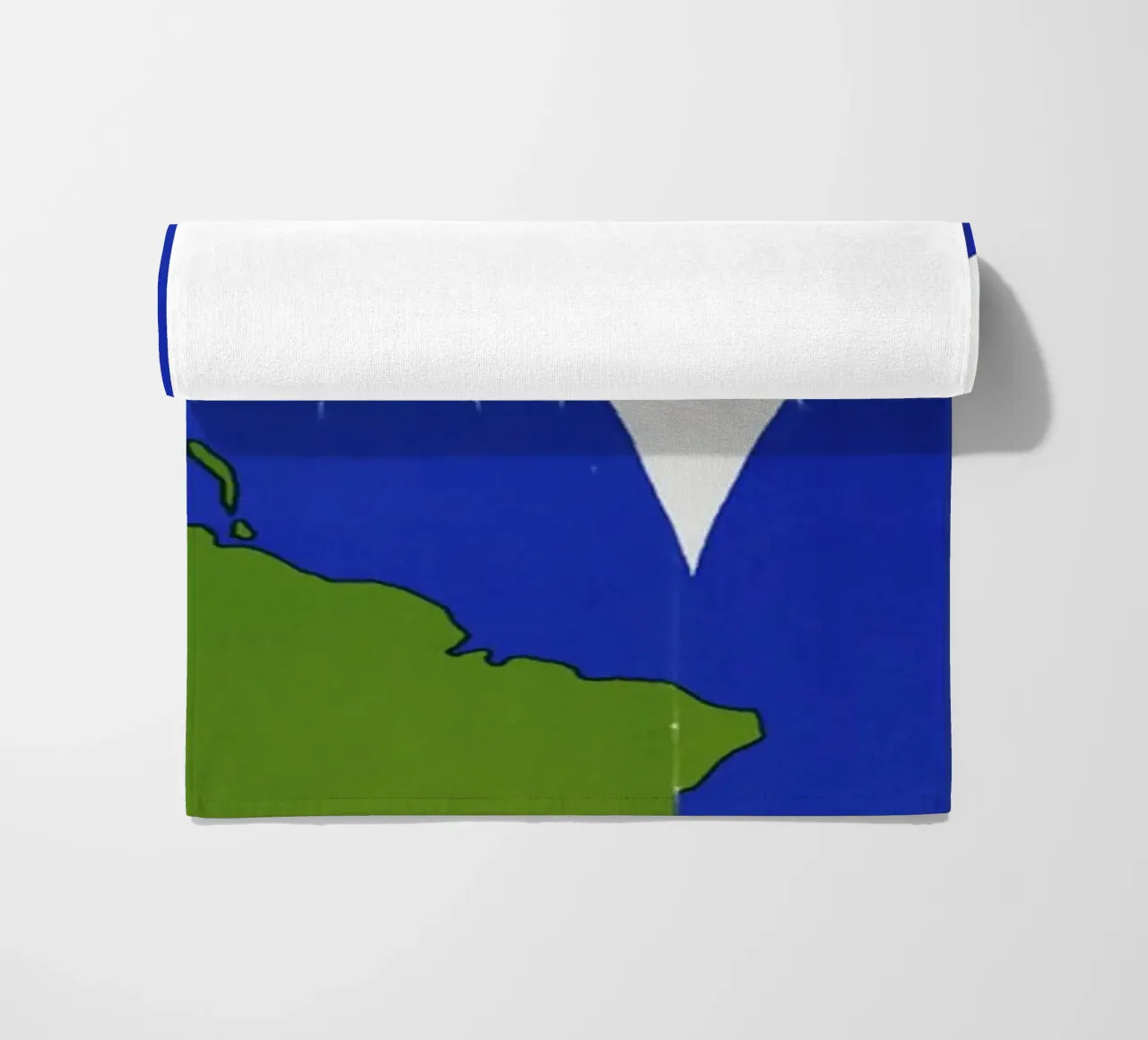 world map strandhanddoek van ramosashop