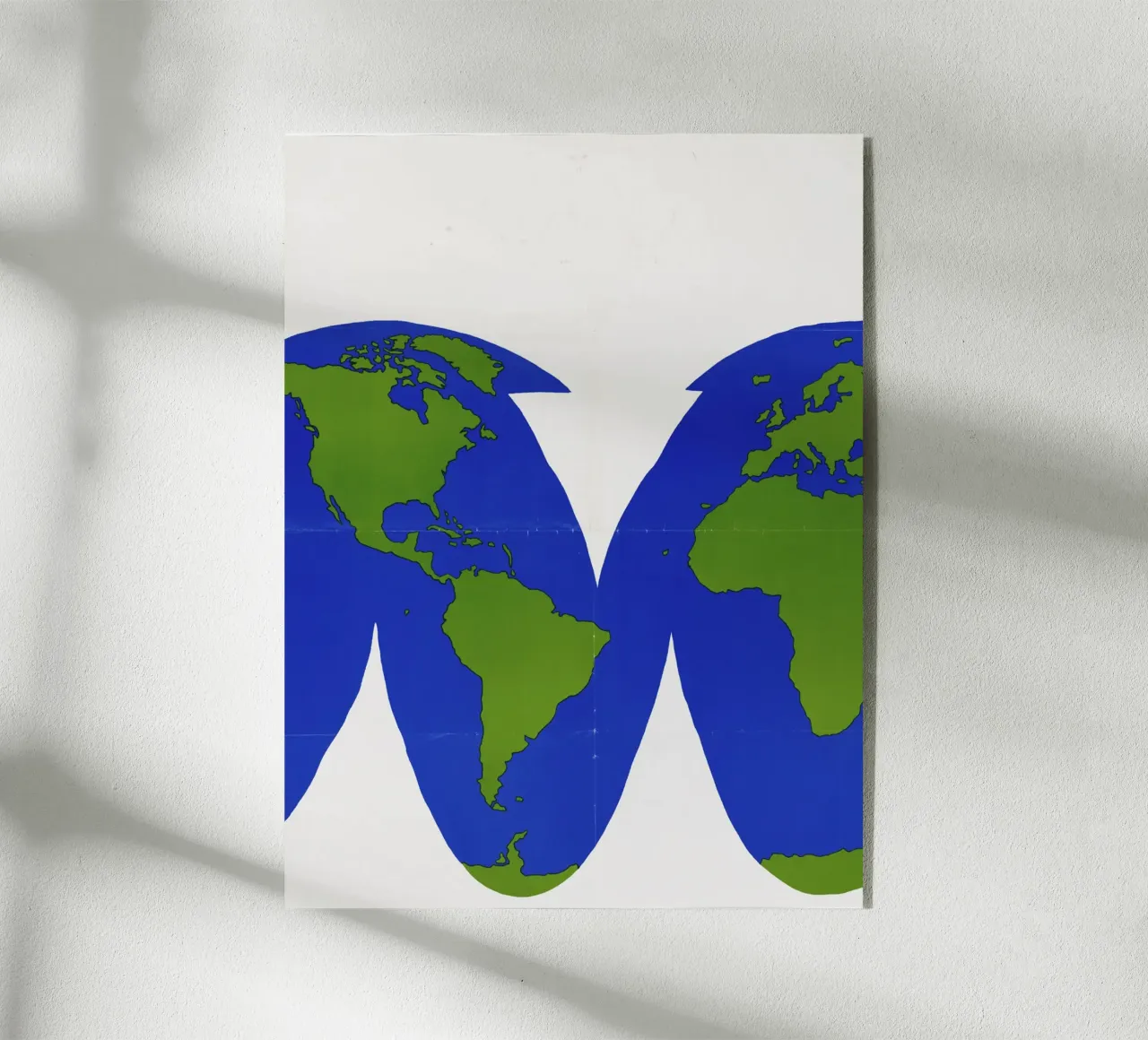 world map acrylic glass by ramosashop