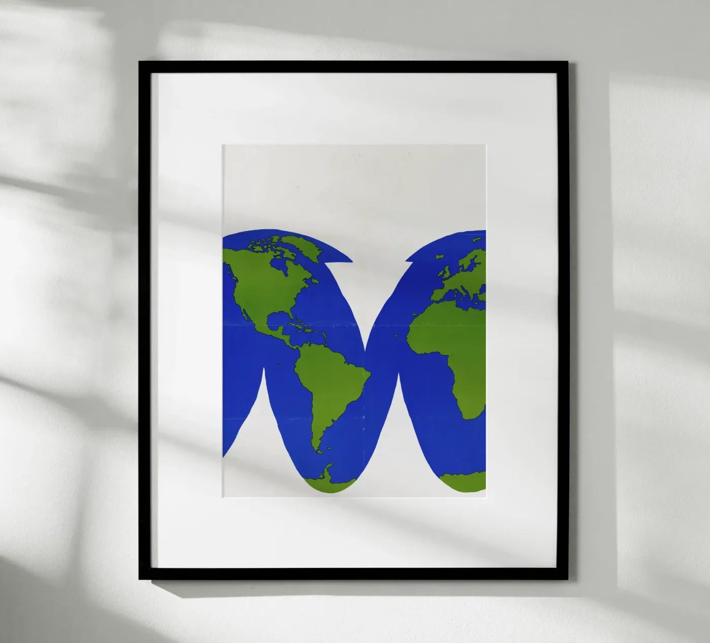 world map poster van ramosashop