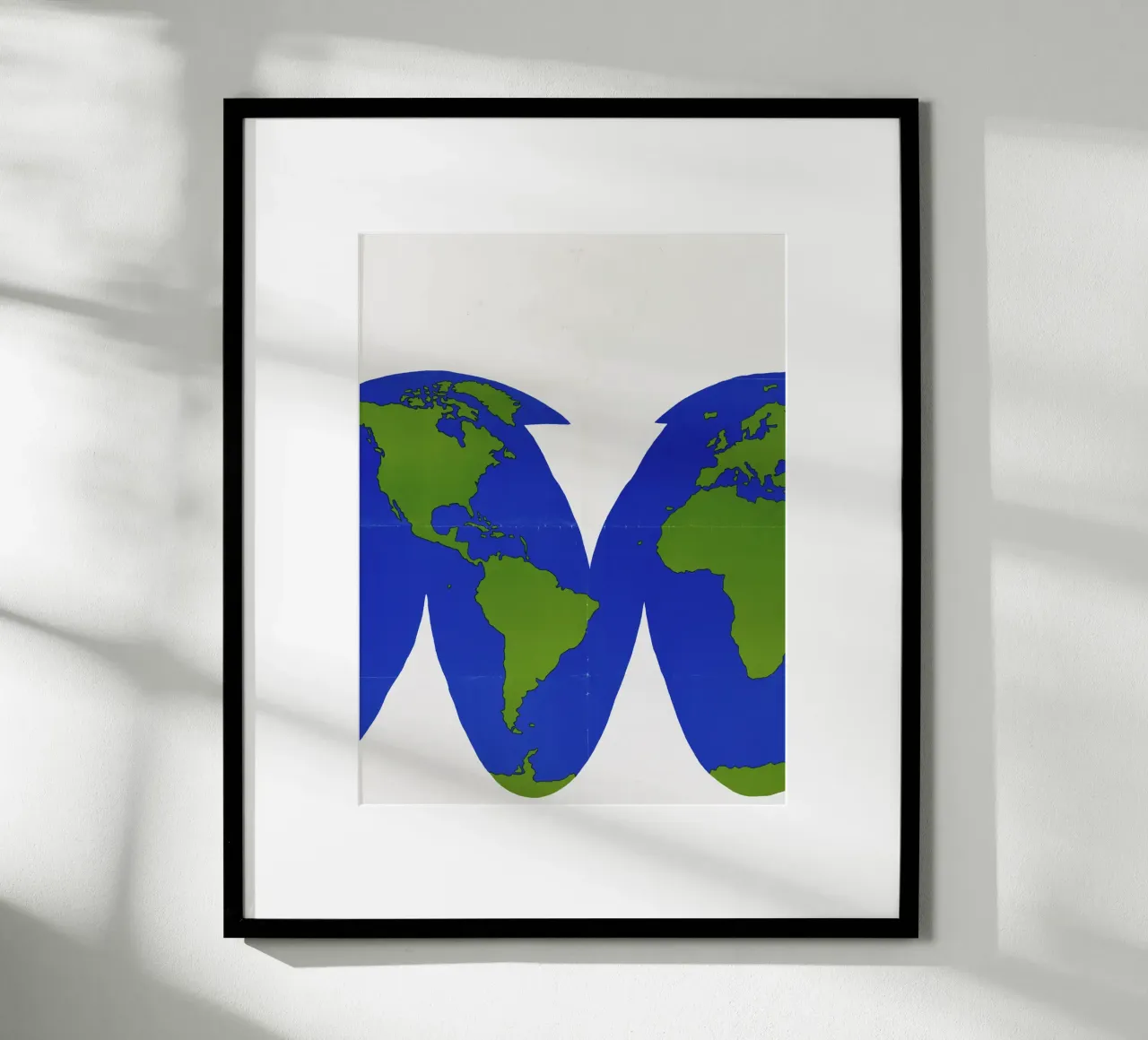 world map poster by ramosashop