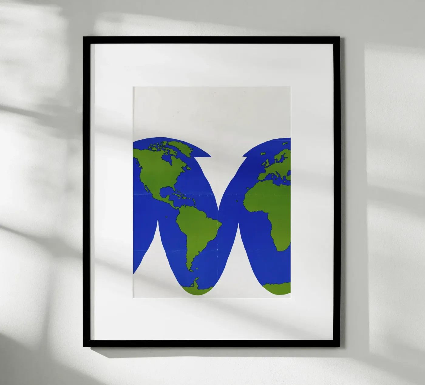 world map Poster von ramosashop