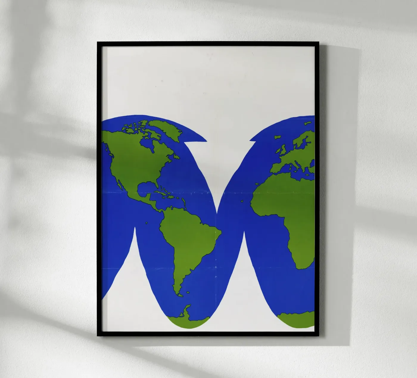 world map poster van ramosashop