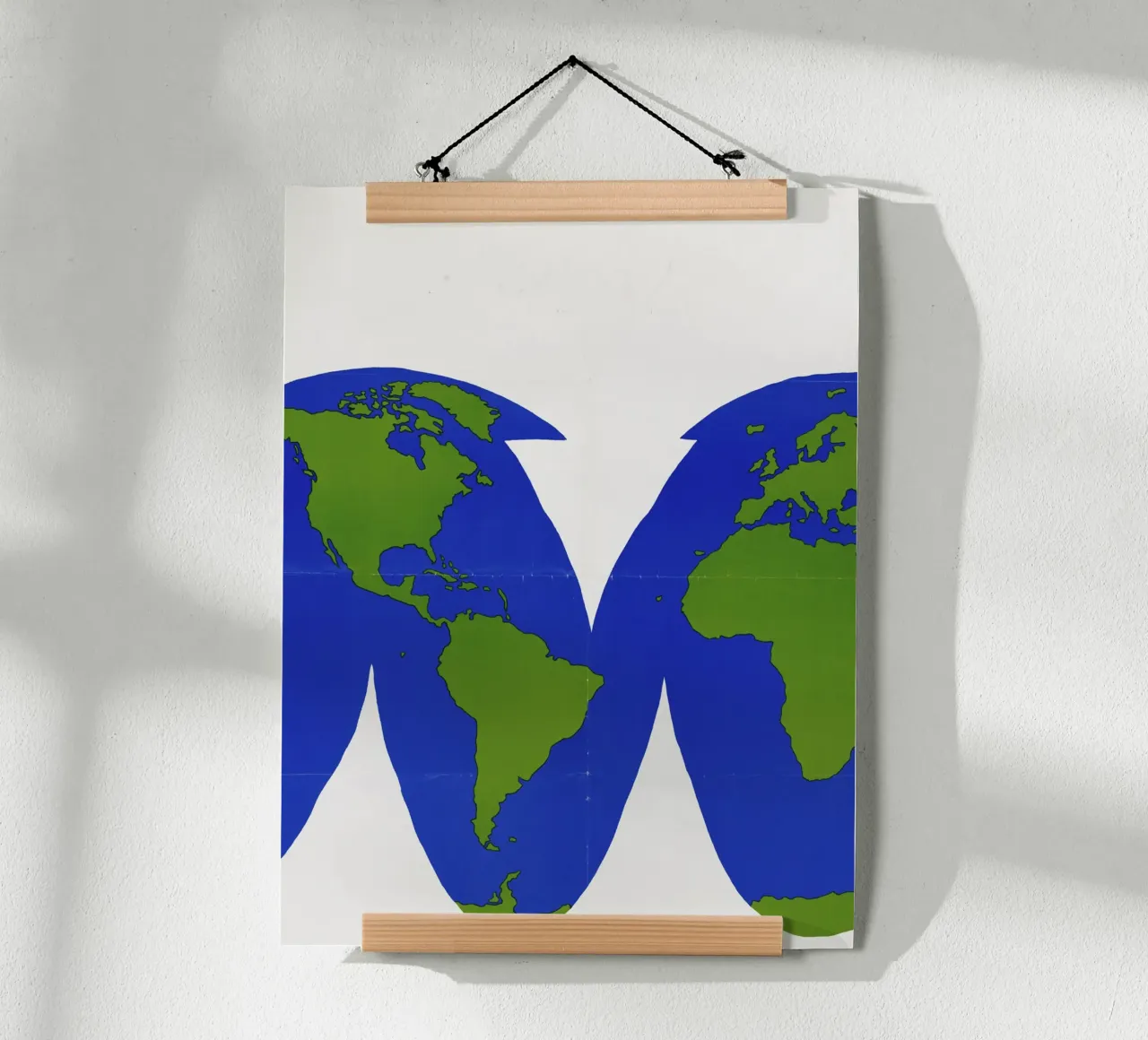 world map poster da ramosashop
