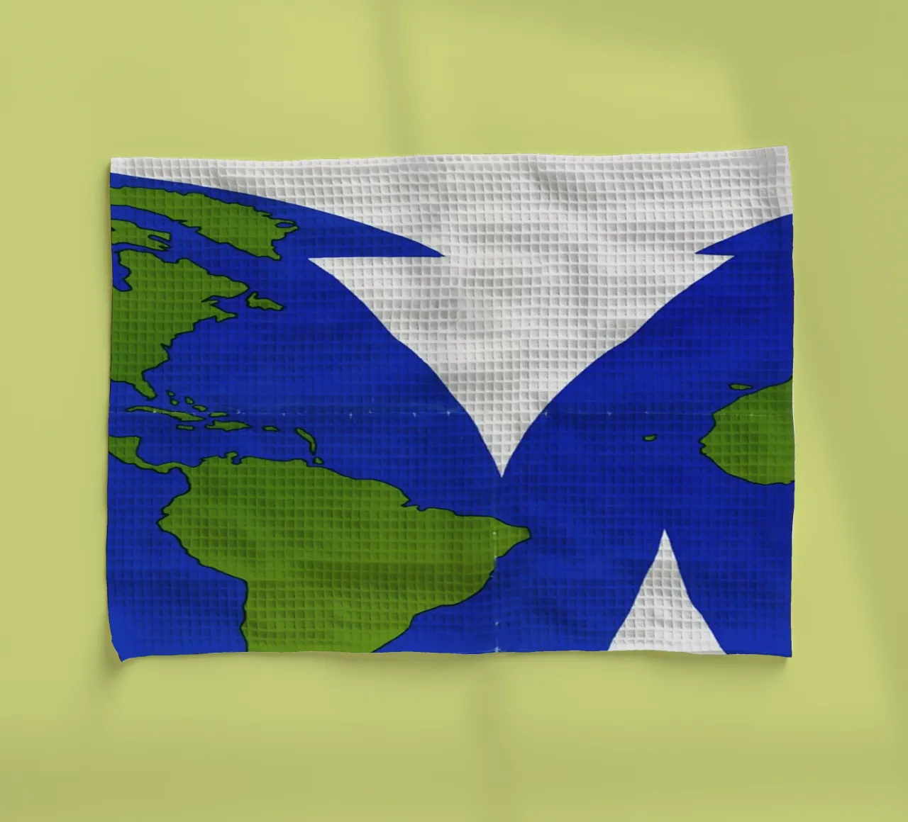 world map Geschirrtuch von ramosashop
