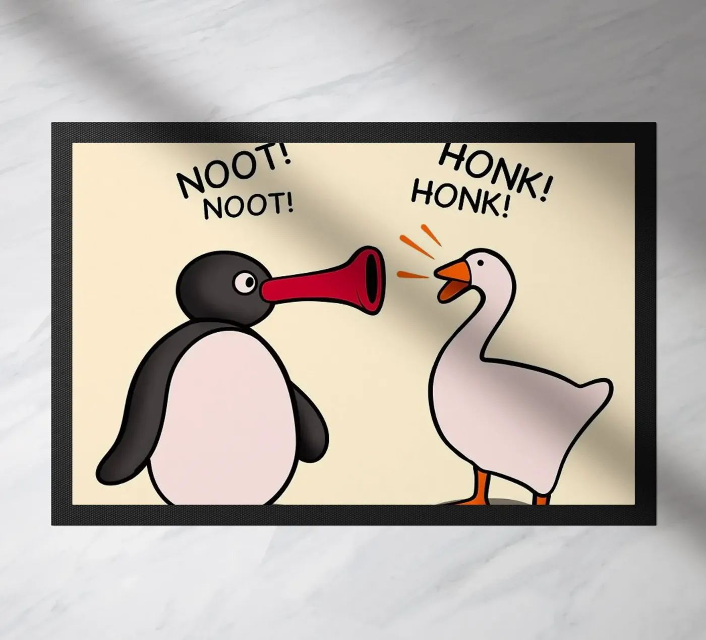 anatra e noce zerbino da Dale Edward YoungJr