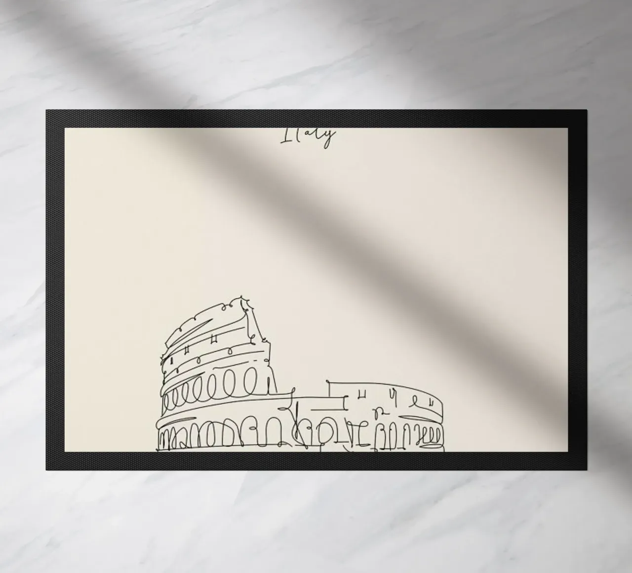 Rome zerbino da The Cartography Collection