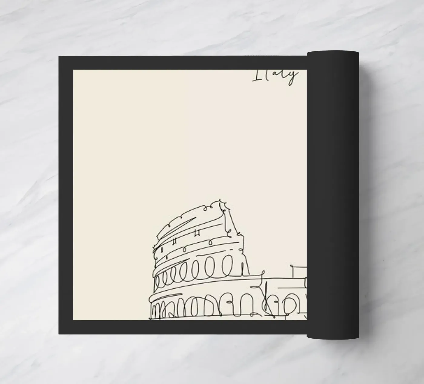 Rome deurmat van The Cartography Collection