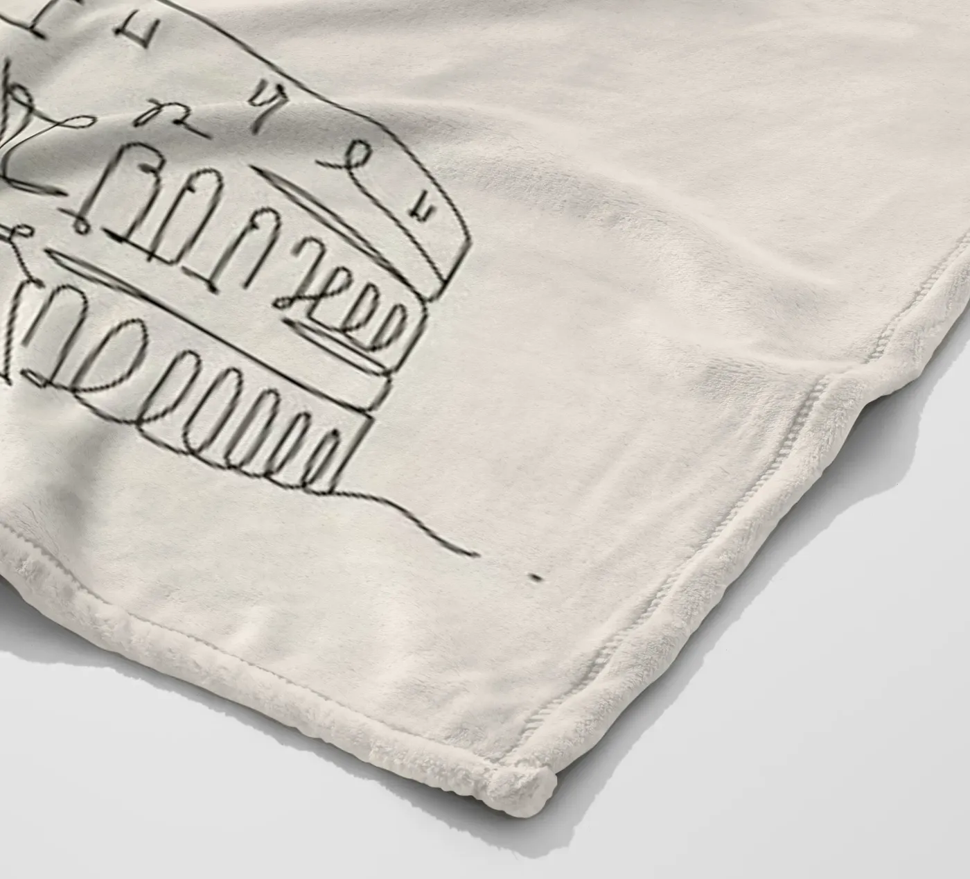 Rome Fleecedecke von The Cartography Collection