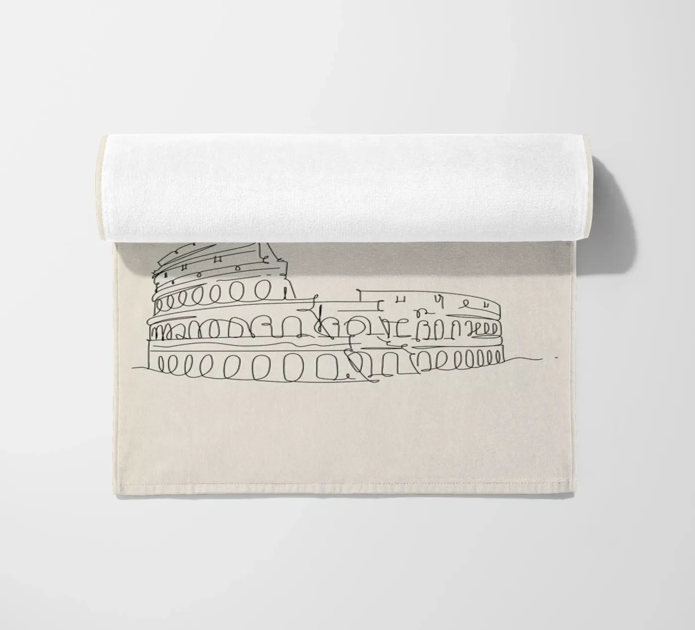 Rome telo mare da The Cartography Collection