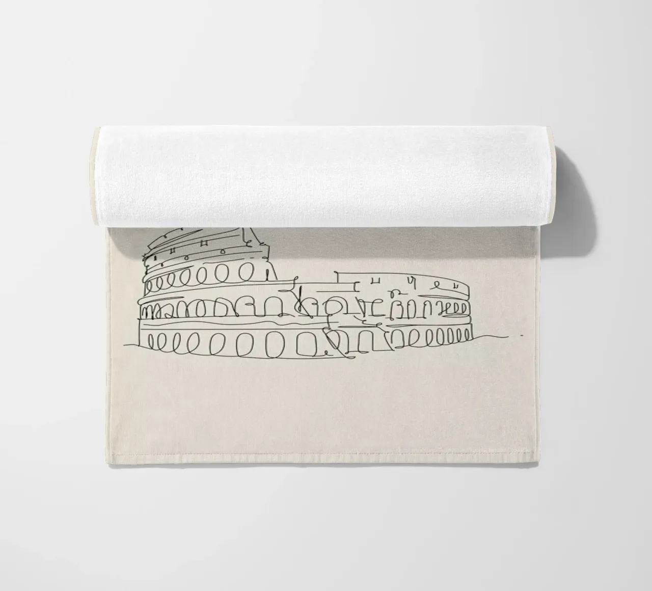 Rome telo mare da The Cartography Collection