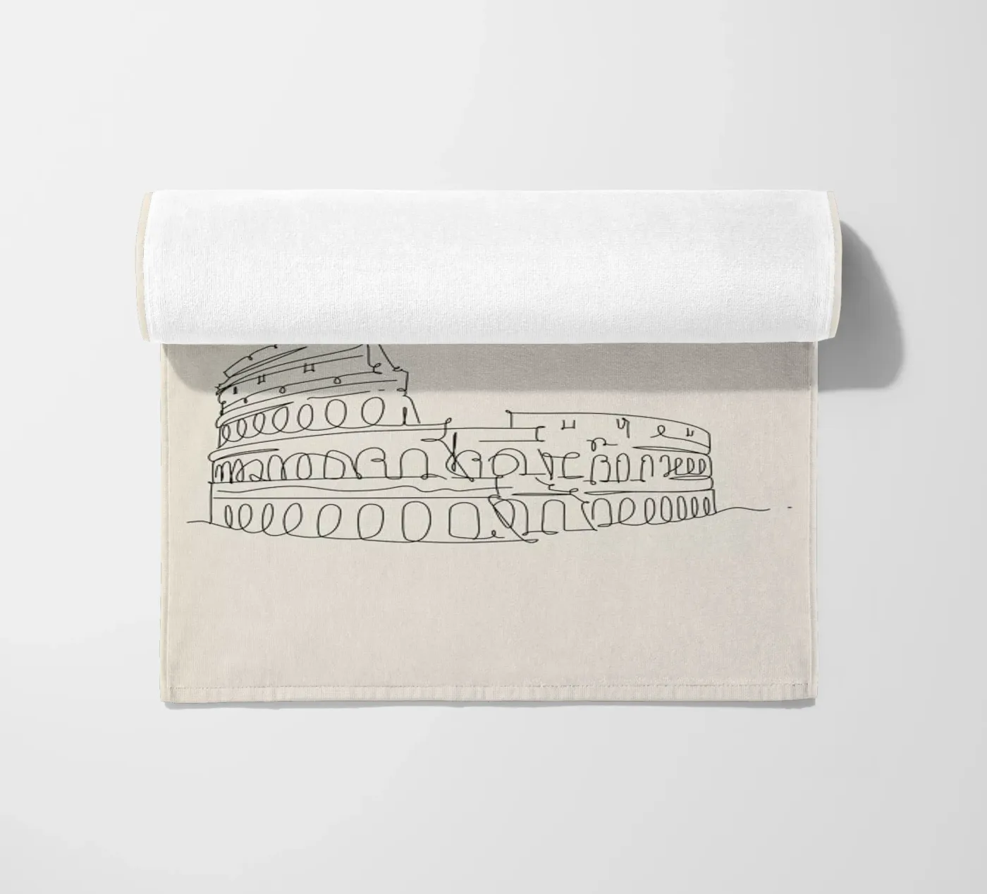 Rome telo mare da The Cartography Collection