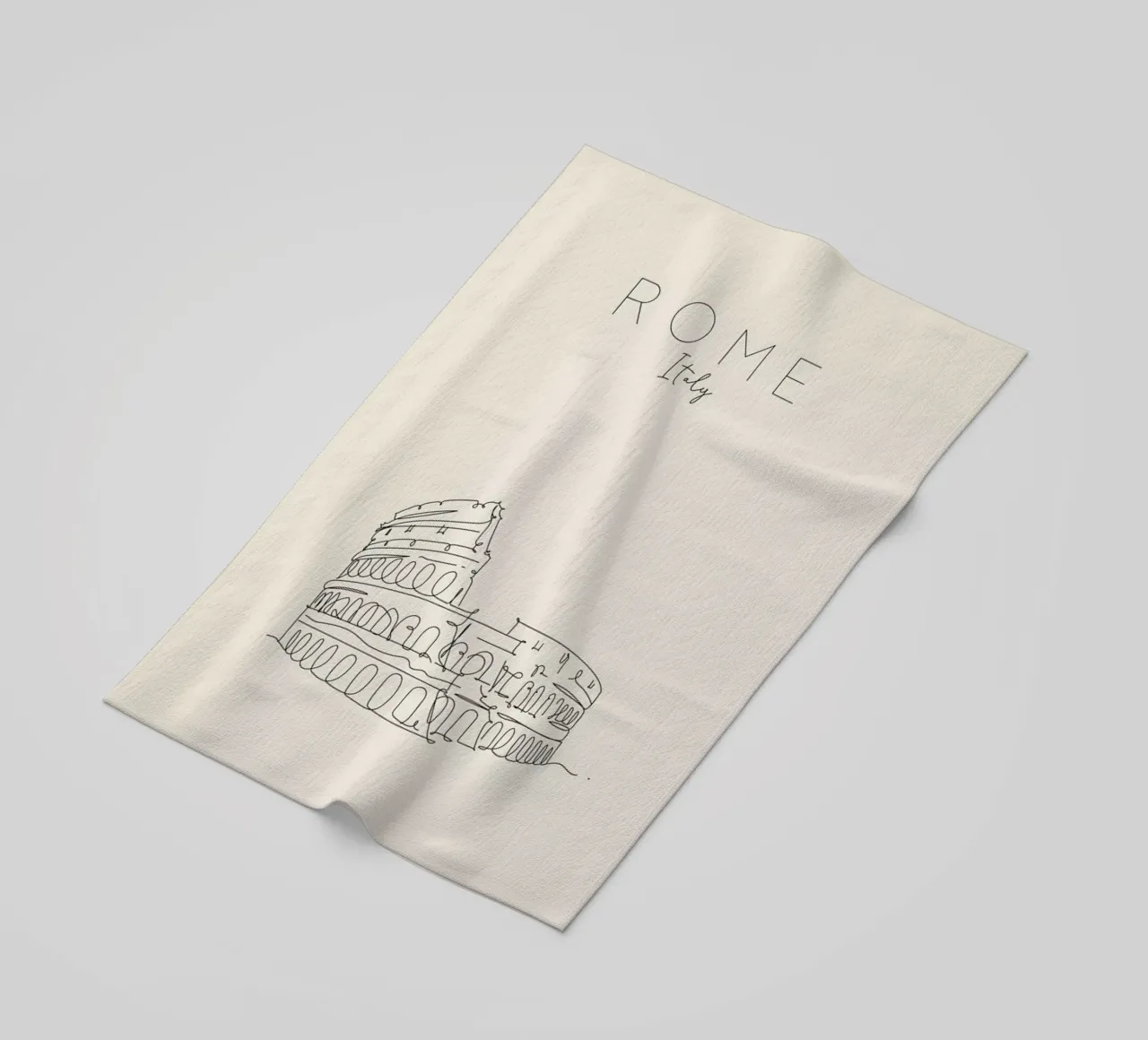 Rome telo mare da The Cartography Collection