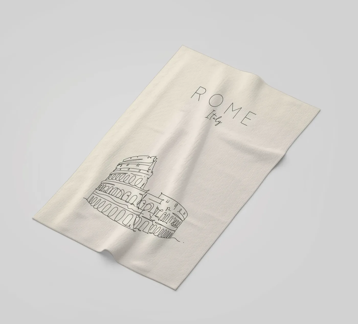 Rome telo mare da The Cartography Collection