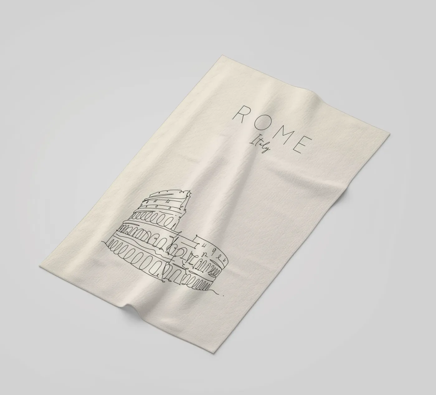 Rome telo mare da The Cartography Collection