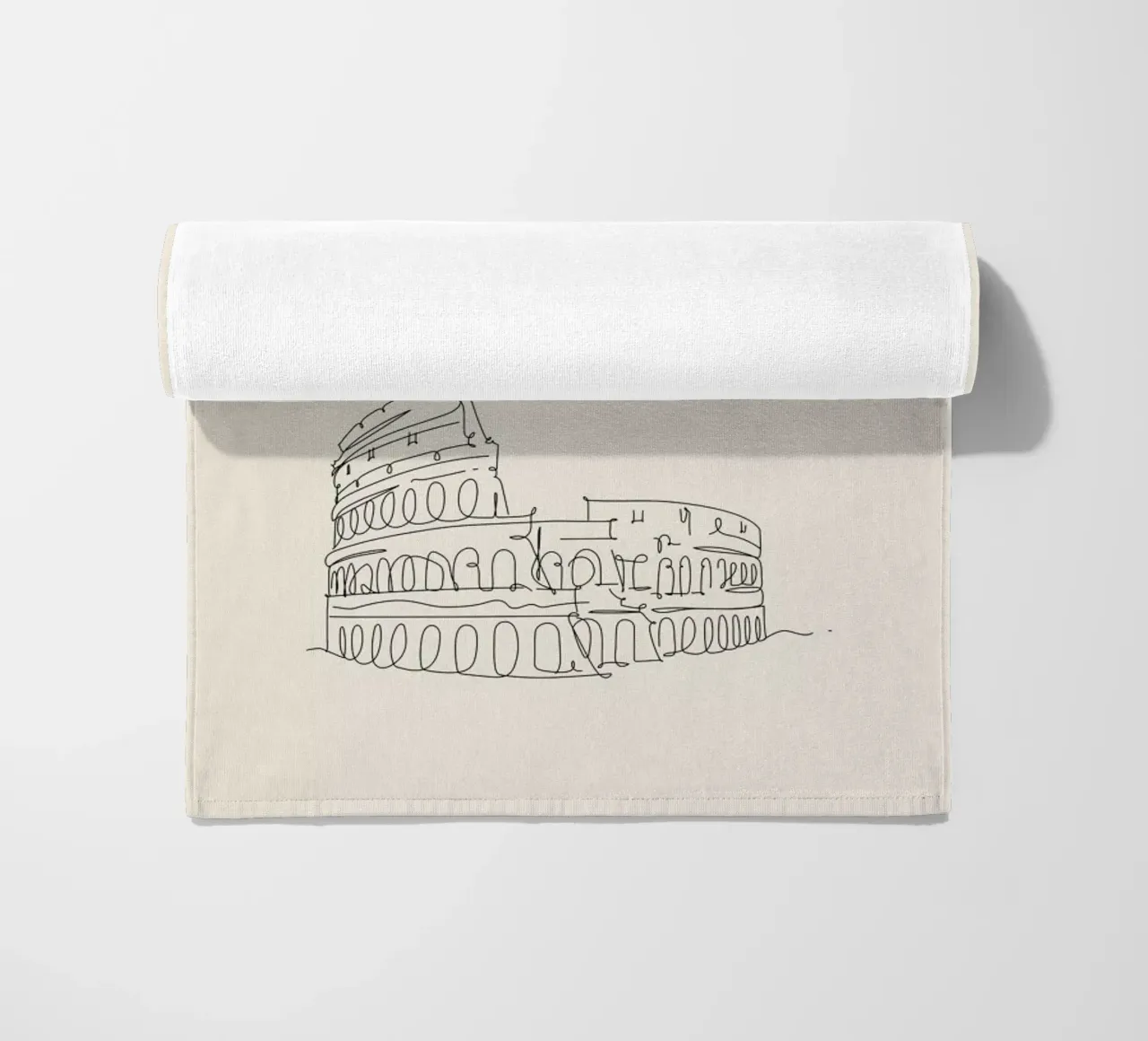 Rome telo mare da The Cartography Collection