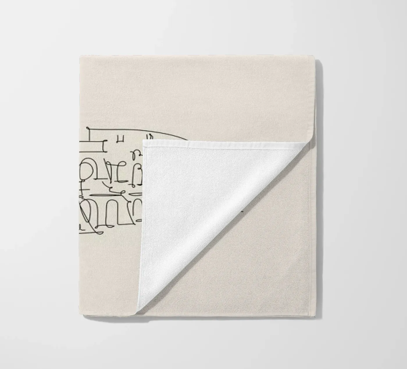 Rome telo mare da The Cartography Collection