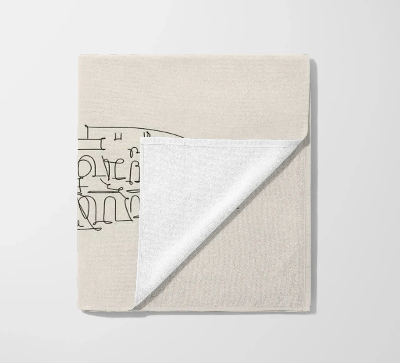 Rome telo mare da The Cartography Collection