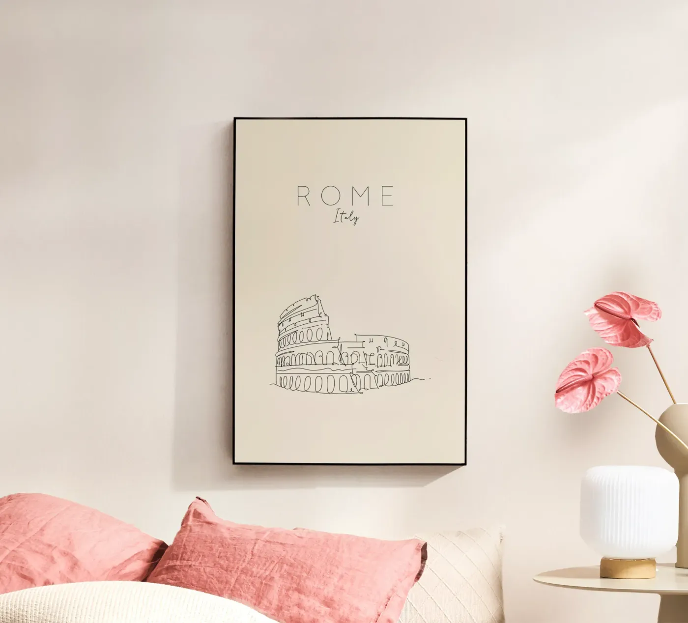 Rome Acryl-Glas von The Cartography Collection