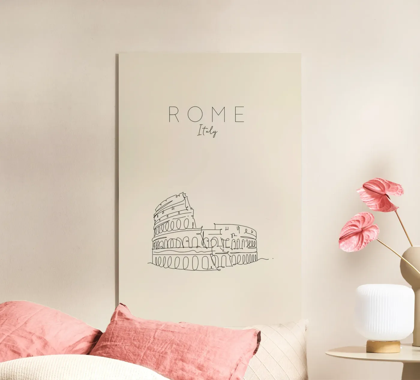 Rome Acryl-Glas von The Cartography Collection