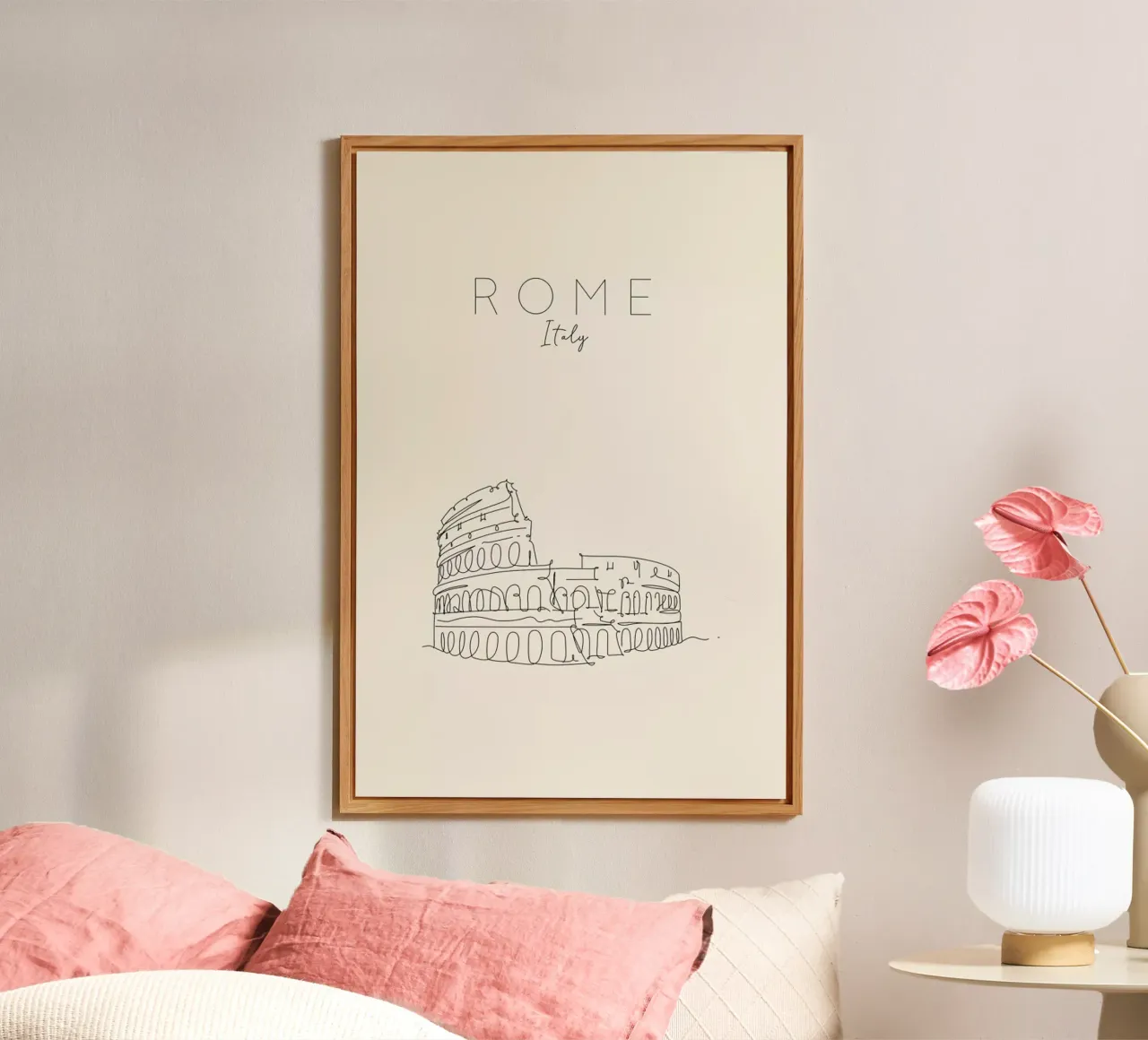 Rome alluminio dibond da The Cartography Collection