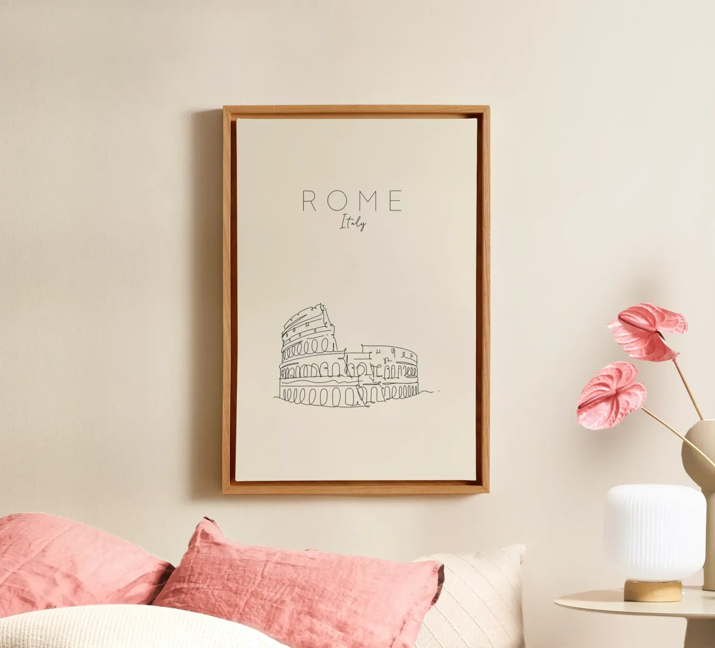 Rome tela da The Cartography Collection